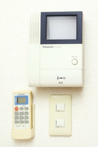 セキュリティ　※同じ間取りタイプの違う号室の写真です。