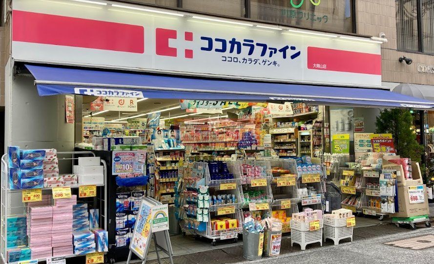 ドラックストア　ココカラファイン大岡山店（ドラッグストア）まで650m