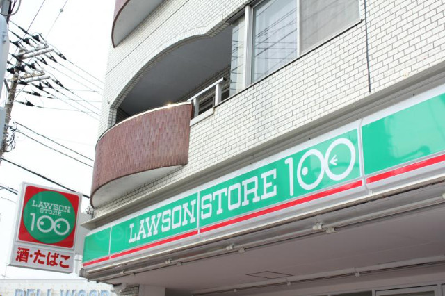 コンビニ　ローソンストア100市川欠真間店（コンビニ）まで356m