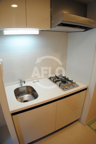 キッチン　エスライズ西本町　ガス2口コンロ