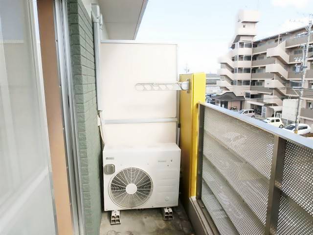 バルコニー　風の通るベランダ