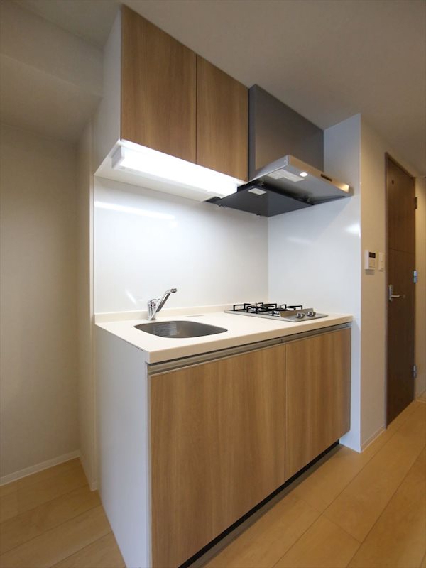 キッチン　システムキッチン　2口ガスコンロ