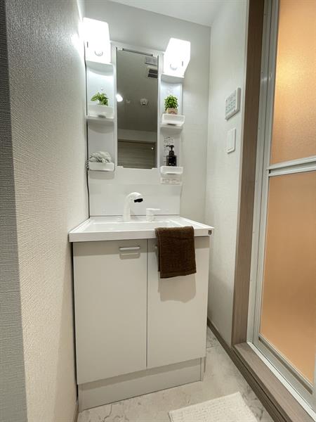 洗面設備　朝の準備もらくらく♪