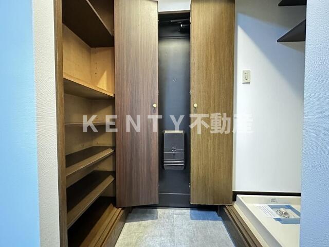 収納　十分な収納スペースがあります