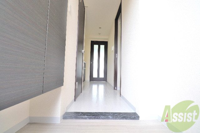 玄関　フラットな玄関