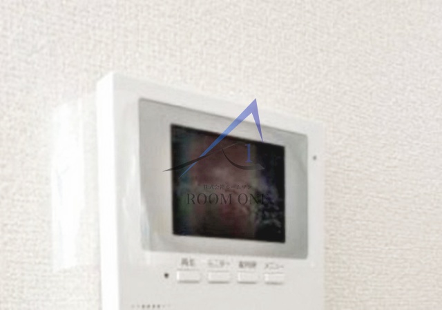 セキュリティ　モニター付きインターホンです。