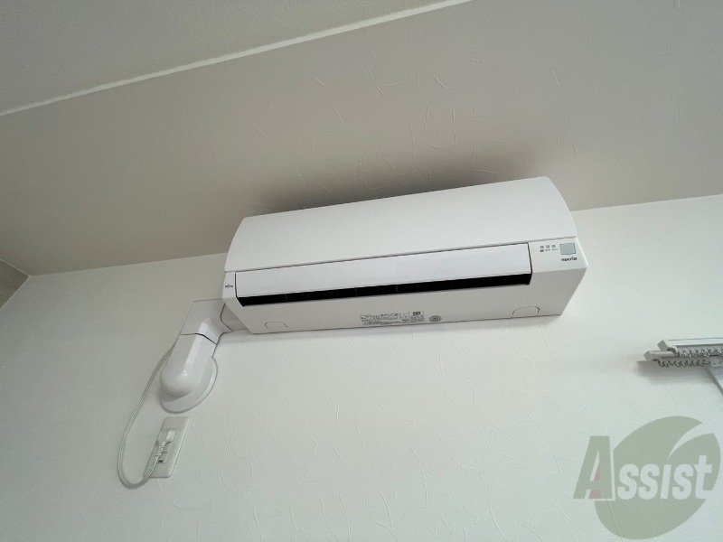 その他設備　こちらはエアコンが設置されております！夏場も快適です！