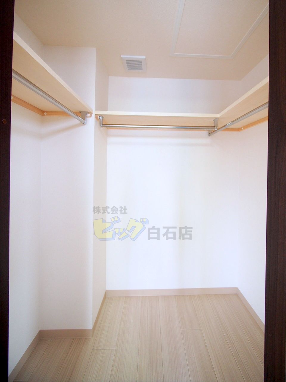 収納　広々ウォークインクローゼット付きです♪