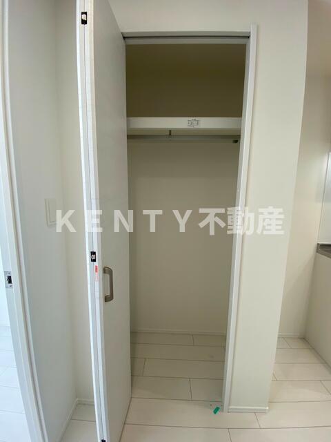 収納　たっぷりとした収納スペースです