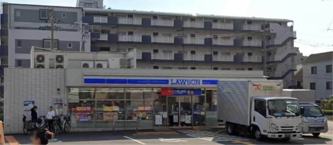 コンビニ　ローソン（コンビニ）まで166m
