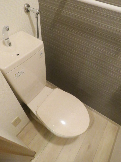 トイレ　清掃消毒済みです♪