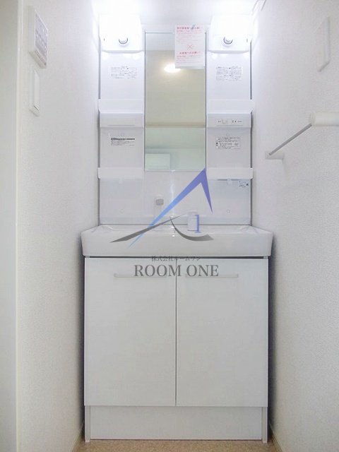 洗面設備　洗面台です。