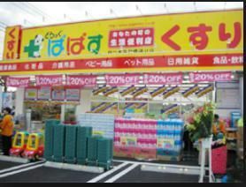 ドラックストア　どらっぐぱぱす四つ木平和橋通り店（ドラッグストア）まで243m