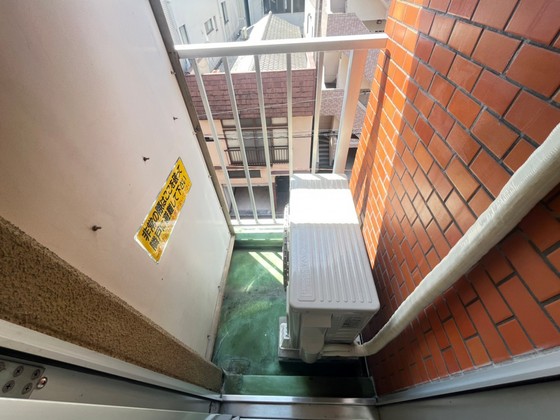バルコニー　※別部屋の写真です
