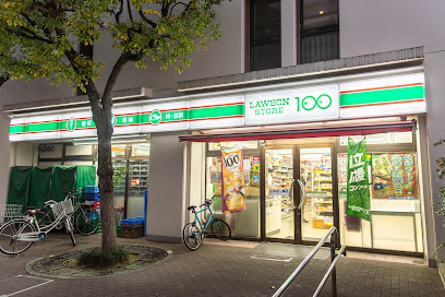 コンビニ　ローソンストア１００西大島店（コンビニ）まで218m