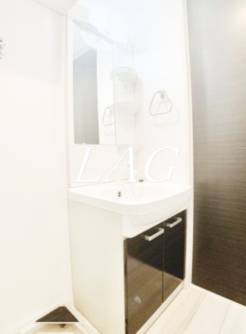 洗面設備　洗面台です。