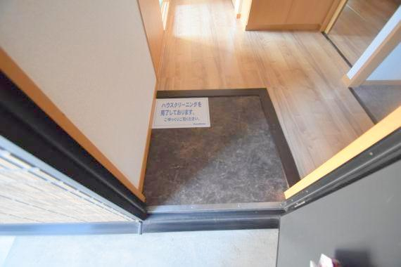 玄関　あなたを毎日送りだしてくれます。