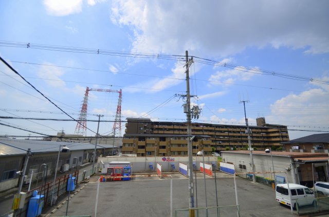 眺望　日当たりのいいバルコニーですね。