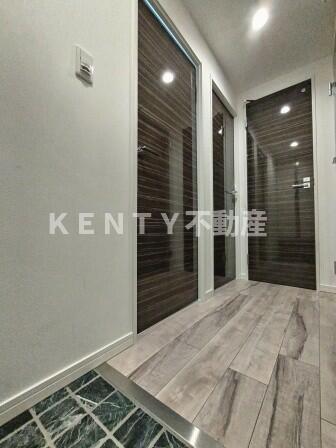 玄関　明るい玄関です