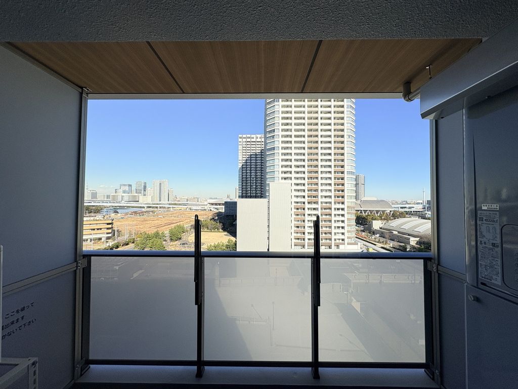 バルコニー　眺望