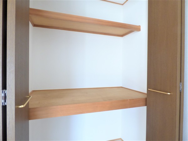 収納　奥行きもある収納