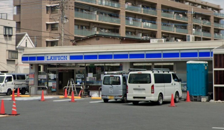 コンビニ　ローソン 甲府池田通り店（コンビニ）まで537m