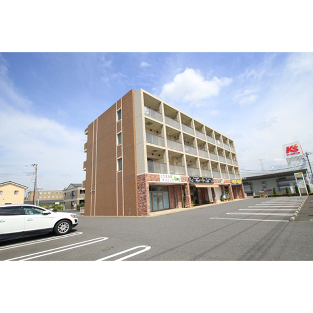 建物外観　オートロック付き賃貸マンション