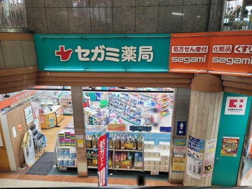 ドラックストア　ココカラファインドラッグセガミ塚口店（ドラッグストア）まで480m