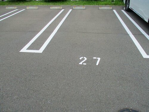 駐車場　平置駐車場※前回募集時の写真２０２２年８月撮影