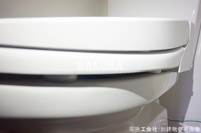 トイレ　嬉しい温水洗浄便座♪