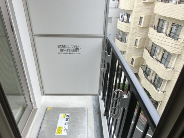 バルコニー　物干し金物付き