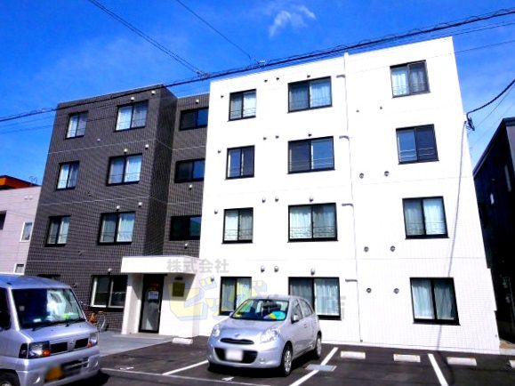 建物外観　都市ガスエコジョーズ・ネット無料採用のマンションです♪