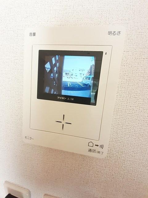 セキュリティ　モニター付きインターホン