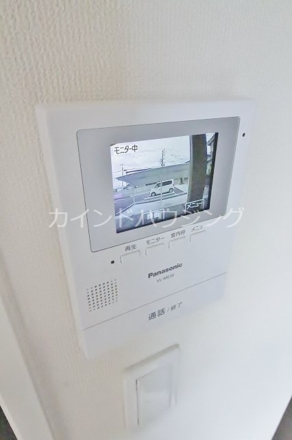 セキュリティ　モニター付きインターフォン