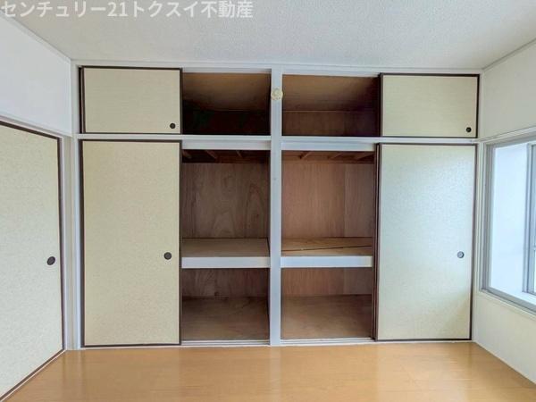 収納　同物件、別室の写真です。