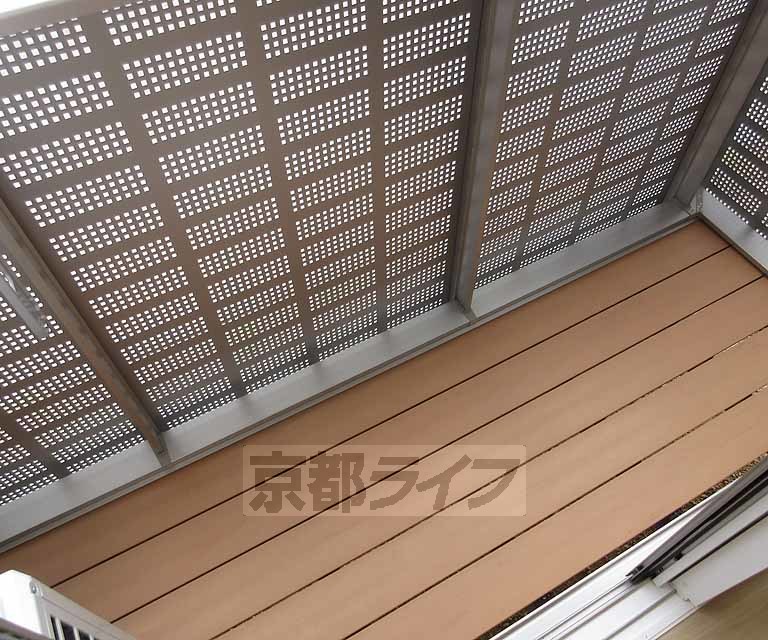 バルコニー　広々としたバルコニーです