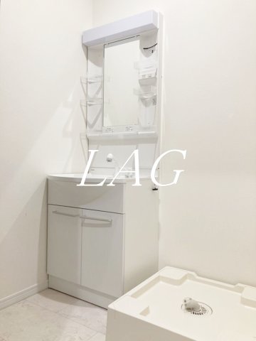 洗面設備　洗面台です。