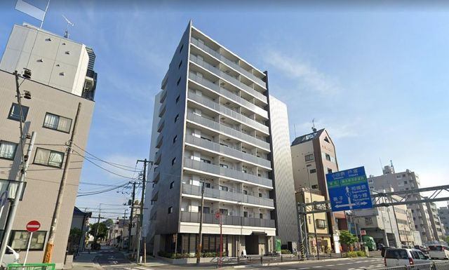 建物外観　外観タイル張りです