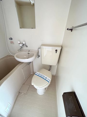 トイレ　ゆったりとした空間のトイレです