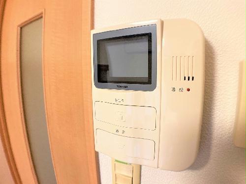 セキュリティ　モニター付きインターフォン