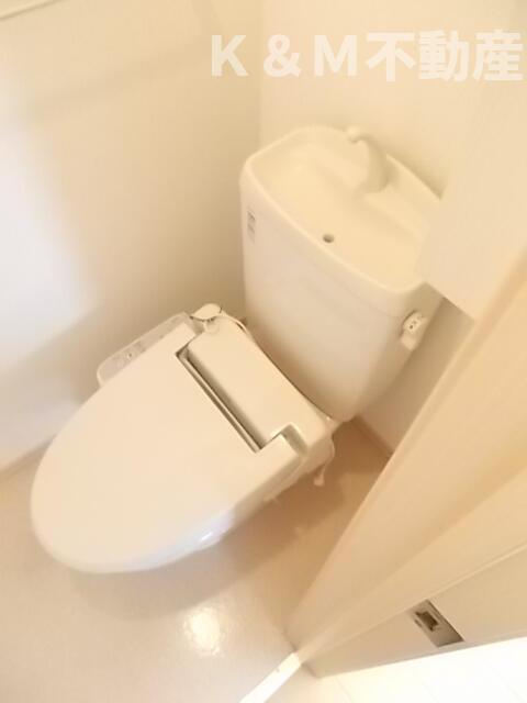 トイレ　ゆったりとした空間のトイレです