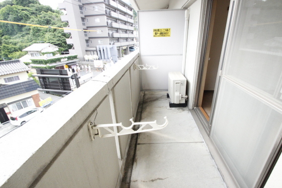バルコニー　※別部屋の写真です