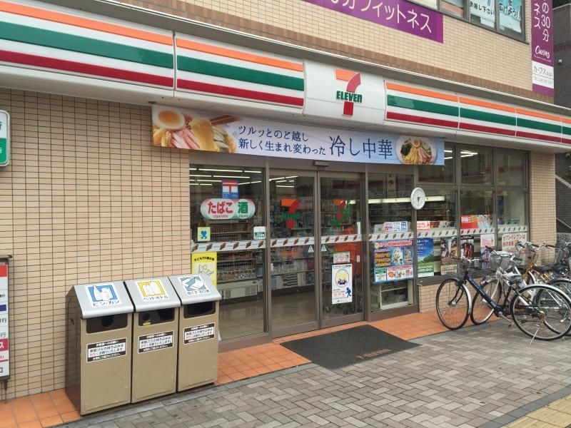 コンビニ　セブンイレブン蒲生駅東口店（コンビニ）まで110m