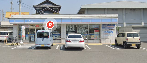 コンビニ　ローソン 丸亀土器町西五丁目店（コンビニ）まで363m