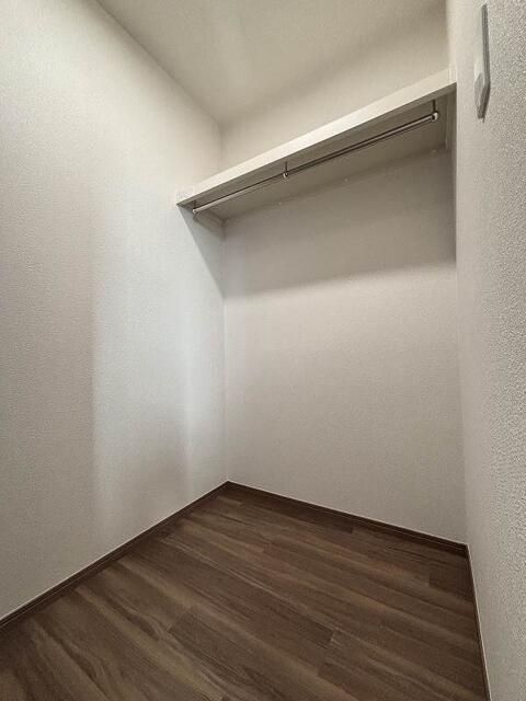 収納　大きなスペースがあり、収納には困りません