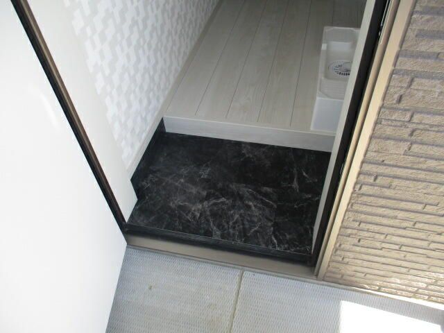 玄関　明るい玄関です