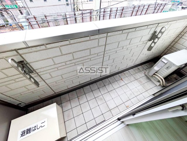 バルコニー　※他号室の参考写真です。