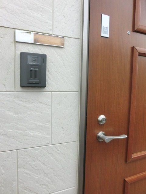 セキュリティ　セキュリティも安心のモニターホン付きです