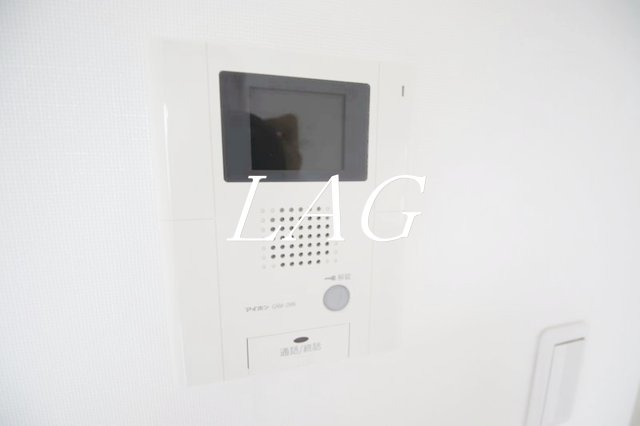 セキュリティ　モニター付きインターフォンです。
