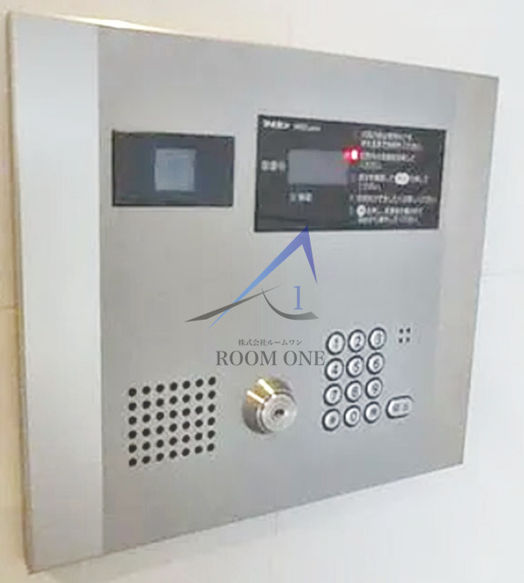セキュリティ　オートロックです。